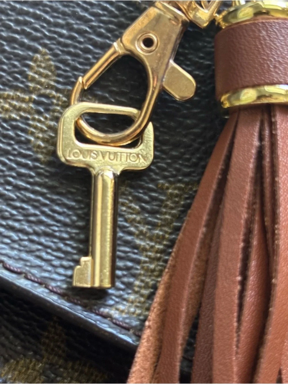 Louis Vuitton Monceau 28 Monogram Satchel Crossbody Purse Gold Hardware Vintage - Picture 5 of 17